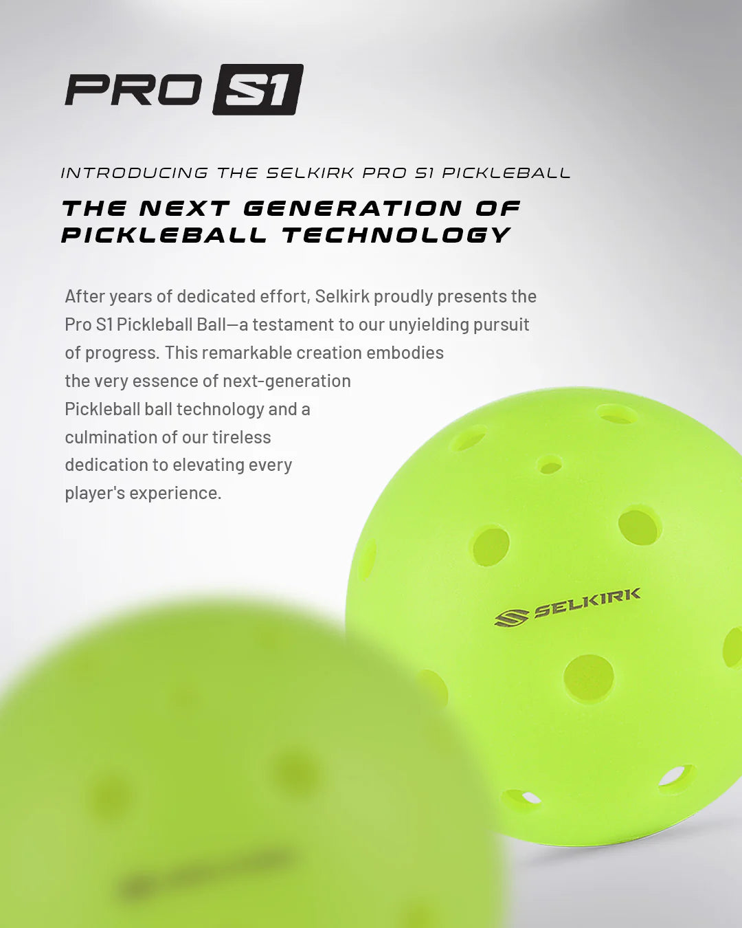 Pickleball Selkirk Pro S1