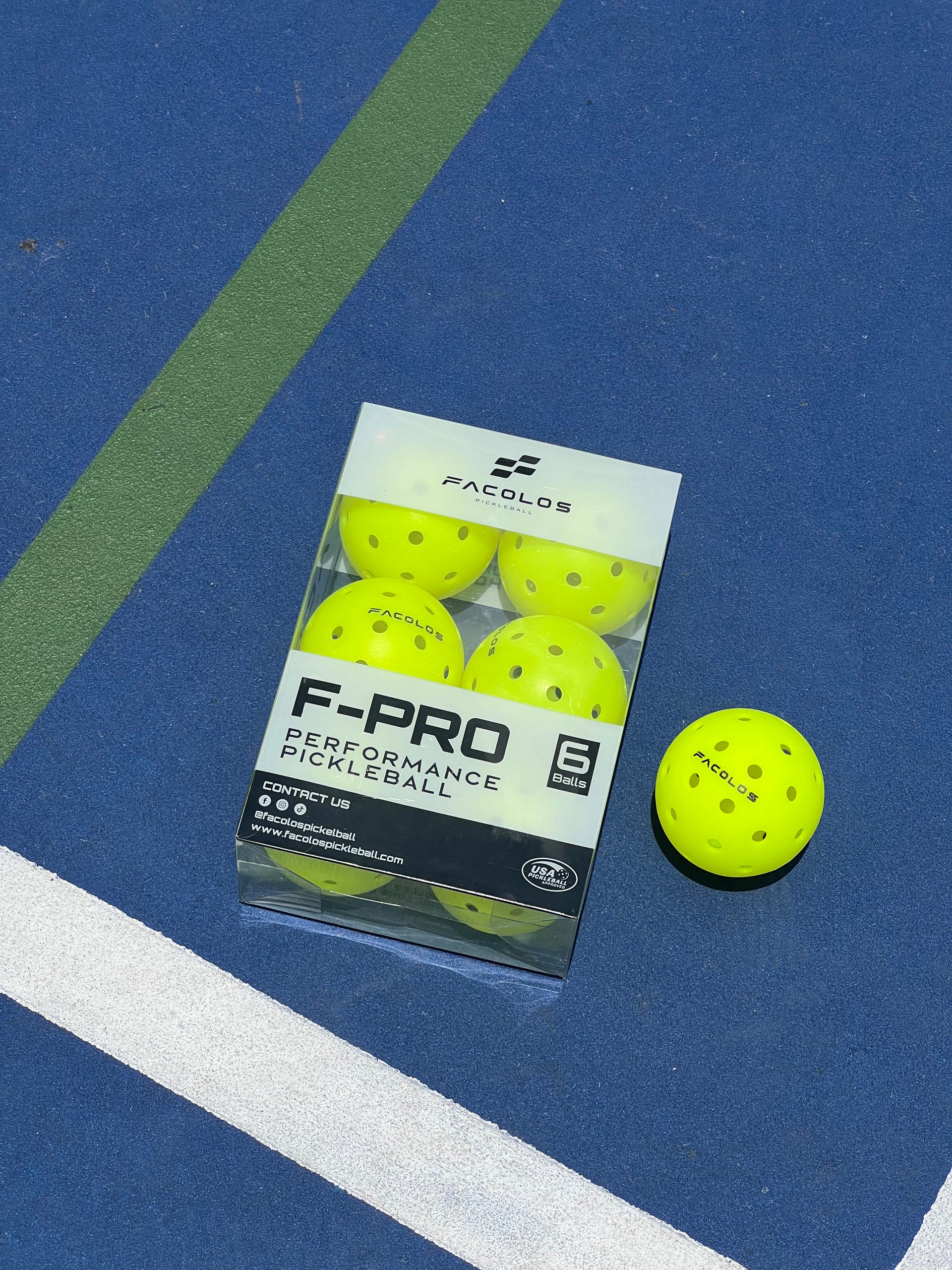 Facolos F-Pro Pickleball Ball