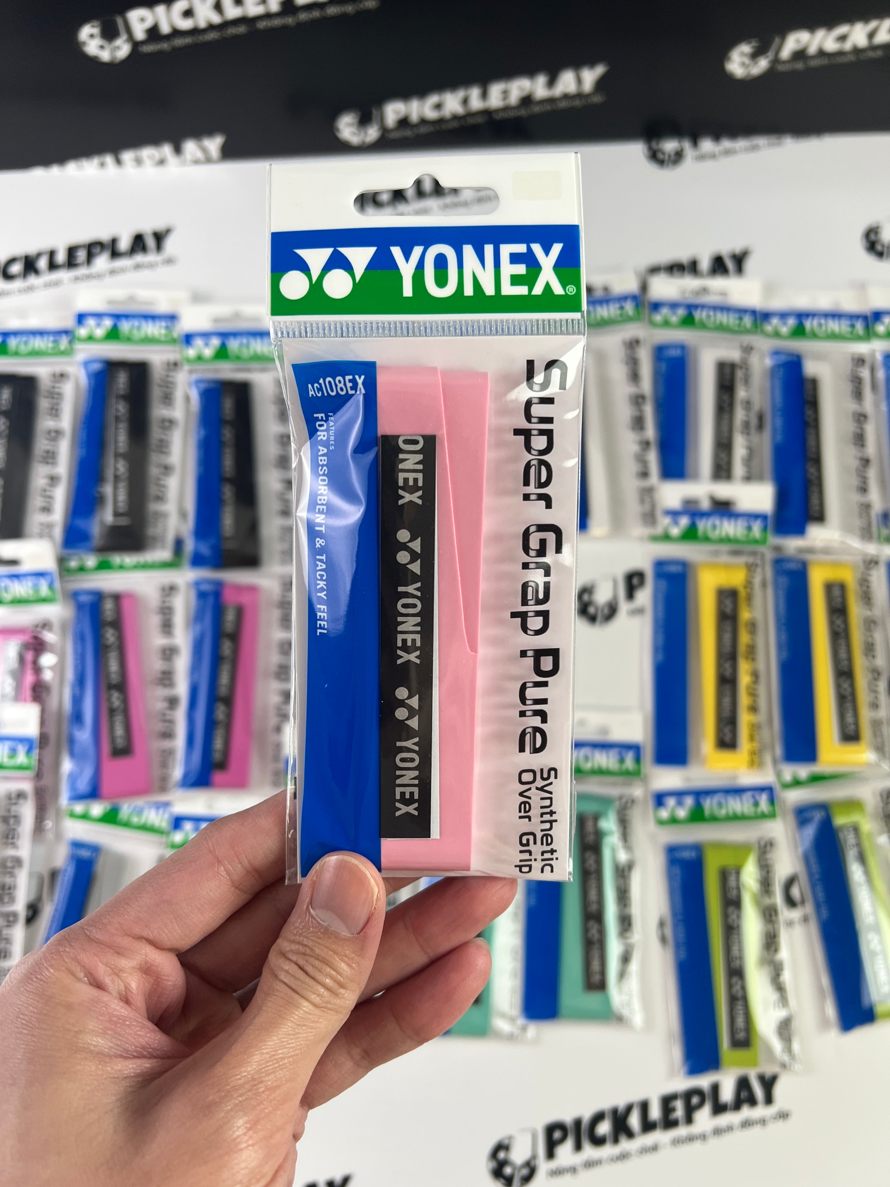 Yonex Super Grap Pure Synthetic Overgrip Pickleball Racket Grip