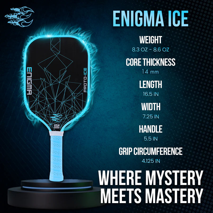 Enigma Proto-Ice Pickleball Racket