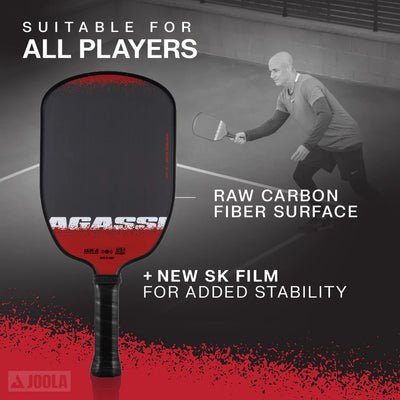 Pickleball racket Joola Agassi Edge SS25 - 16mm