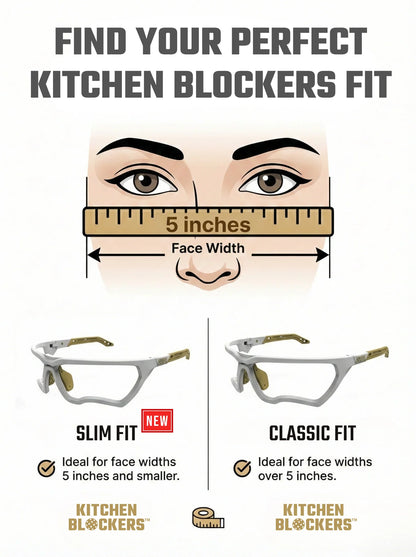 Pickleball Kitchen Blockers™ KBSlimFit Goggles