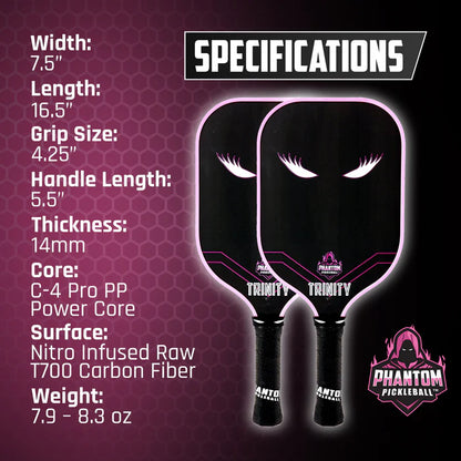 Phantom Lady Trinity Pickleball racket