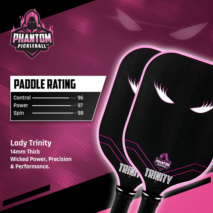 Phantom Lady Trinity Pickleball racket