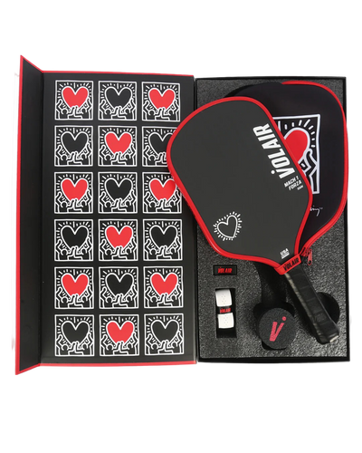 Volair Mach 1 Forza Pickleball Racket: Keith Haring #1