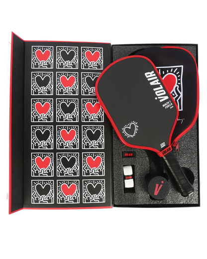 Volair Mach 1 Forza Pickleball Racket: Keith Haring #1