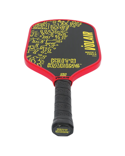Volair Mach 1 Forza Pickleball Racket: Keith Haring #2