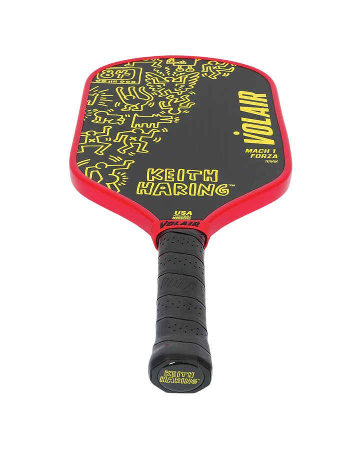 Volair Mach 1 Forza Pickleball Racket: Keith Haring #2