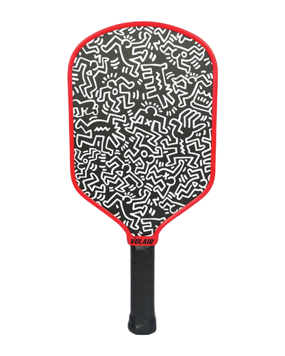 Volair Mach 1 Forza Pickleball Racket: Keith Haring #3