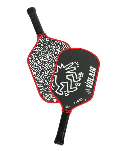 Volair Mach 1 Forza Pickleball Racket: Keith Haring #3