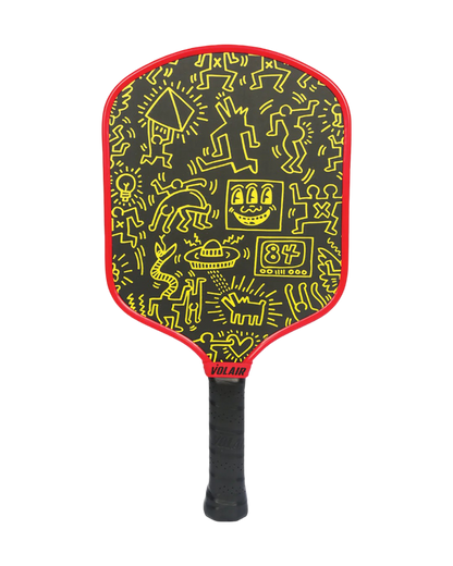 Volair Mach 2 Forza Pickleball Racket: Keith Haring #2