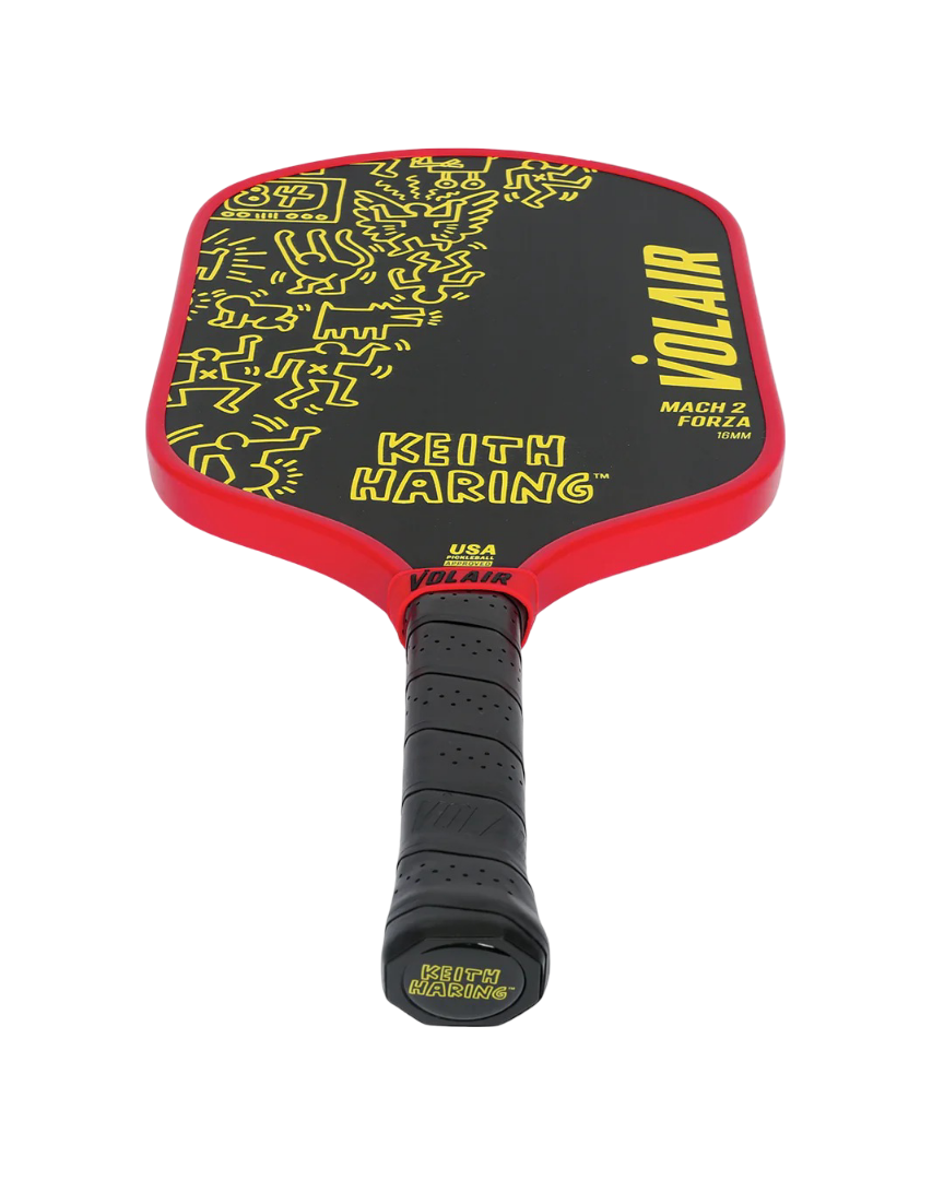 Volair Mach 2 Forza Pickleball Racket: Keith Haring #2