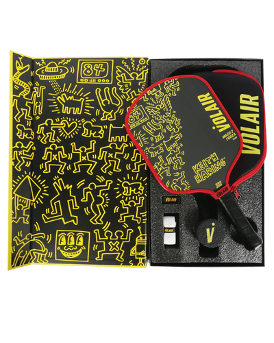 Volair Mach 2 Forza Pickleball Racket: Keith Haring #2