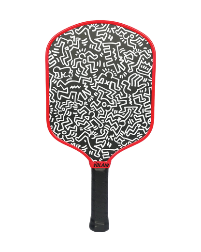 Volair Mach 2 Forza Pickleball Racket: Keith Haring #3