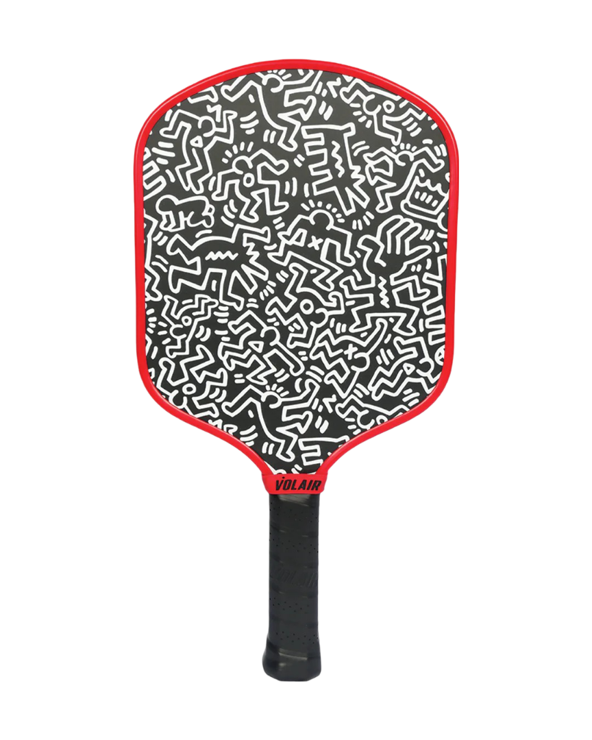 Volair Mach 2 Forza Pickleball Racket: Keith Haring #3