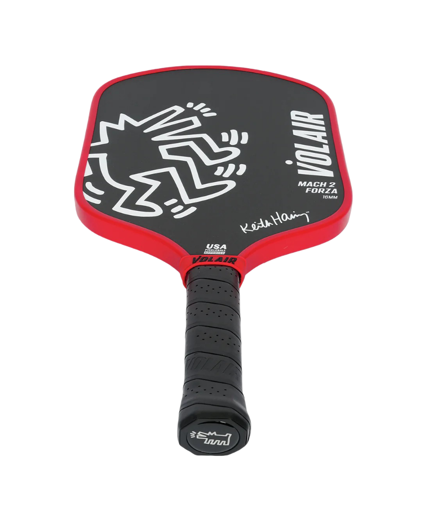 Volair Mach 2 Forza Pickleball Racket: Keith Haring #3