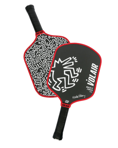 Volair Mach 2 Forza Pickleball Paddle: Keith Haring #3