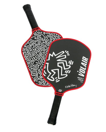 Volair Mach 2 Forza Pickleball Racket: Keith Haring #3