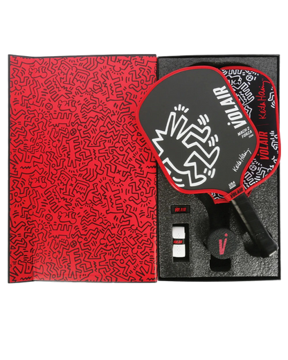 Volair Mach 2 Forza Pickleball Racket: Keith Haring #3