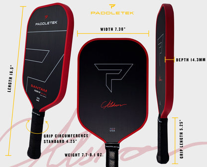Pickleball racket Paddletek Bantam TKO-C