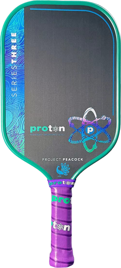 Proton Series 3 Pickleball Racket - Project Peacock