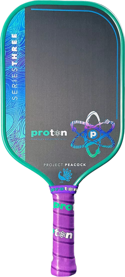 Proton Series 3 Pickleball Racket - Project Peacock