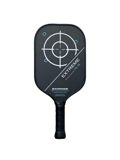 Pickleball racket Engage Evolution Extreme v2 | Raw Radial Carbon Fiber | Elongated