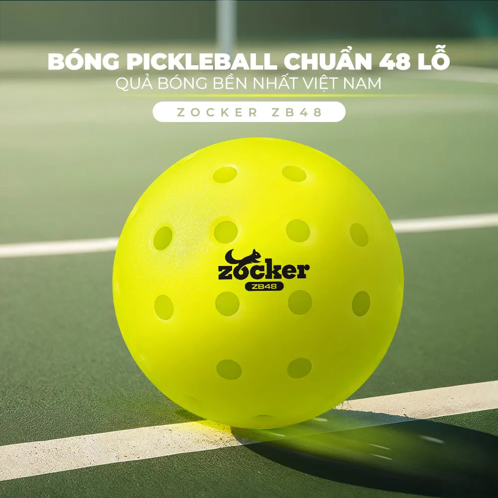 Zocker ZB48 Pickleball Ball (48 holes)