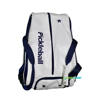 Pickleball Deluxe Backpack (White/Black)
