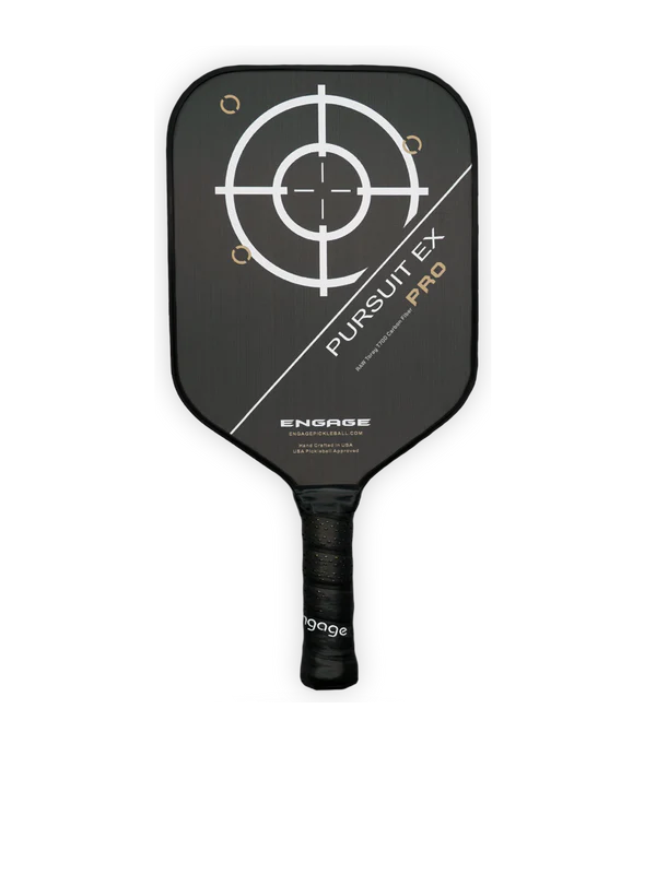 Pickleball racket Engage NEW. Pursuit Pro EX | Raw T700 Carbon Fiber | Standard