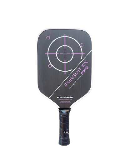 Pickleball racket Engage NEW. Pursuit Pro EX | Raw T700 Carbon Fiber | Standard