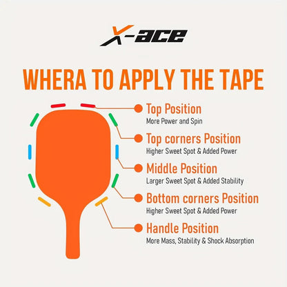 X-Ace Weighted Lead Tape Strips