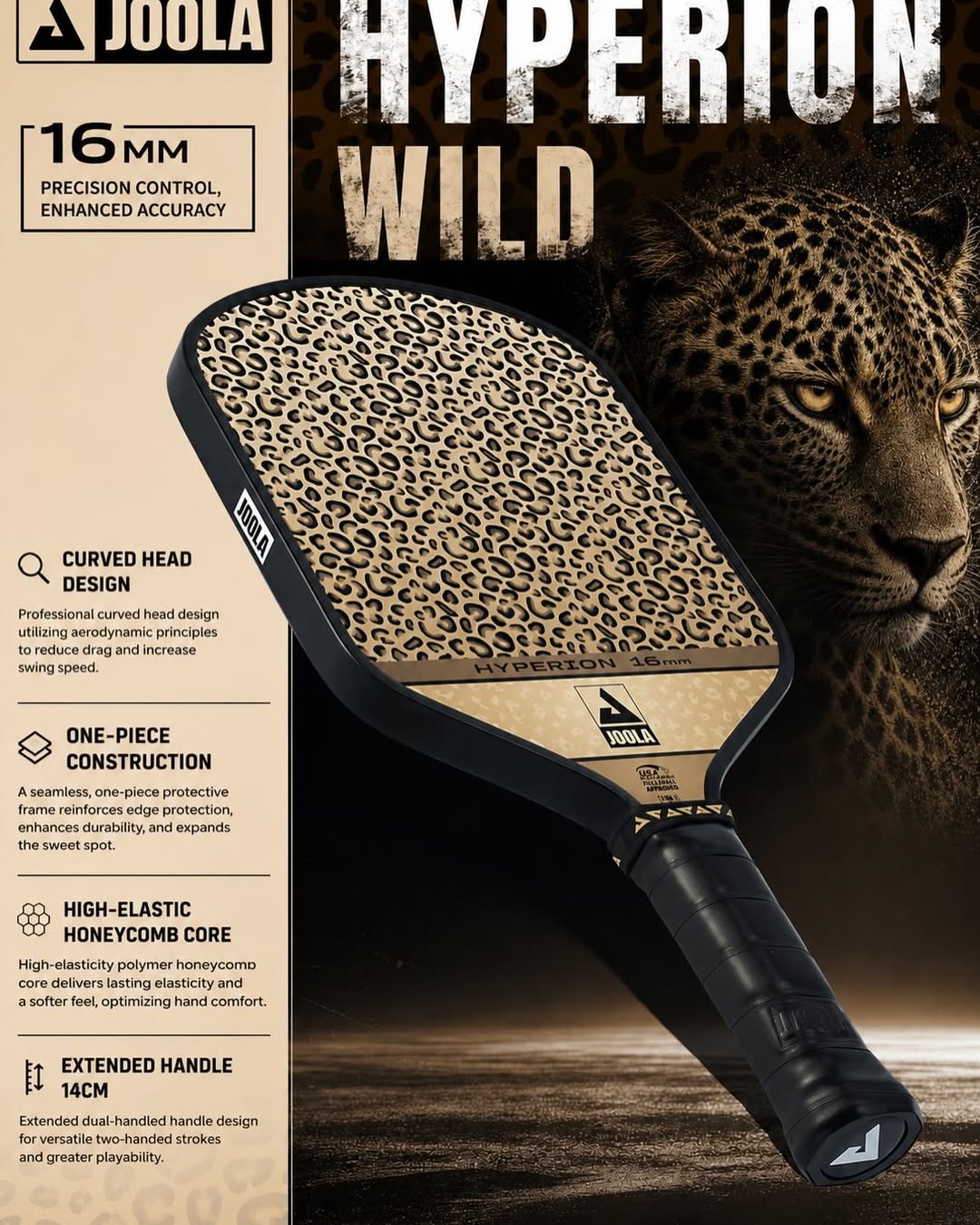 Vợt Pickleball Joola Hyperion WILD
