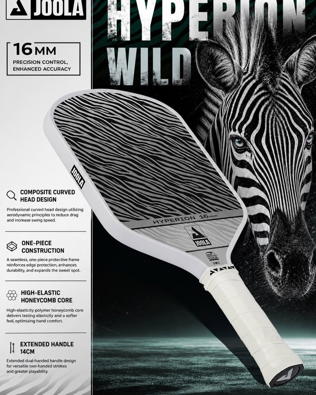 Vợt Pickleball Joola Hyperion WILD