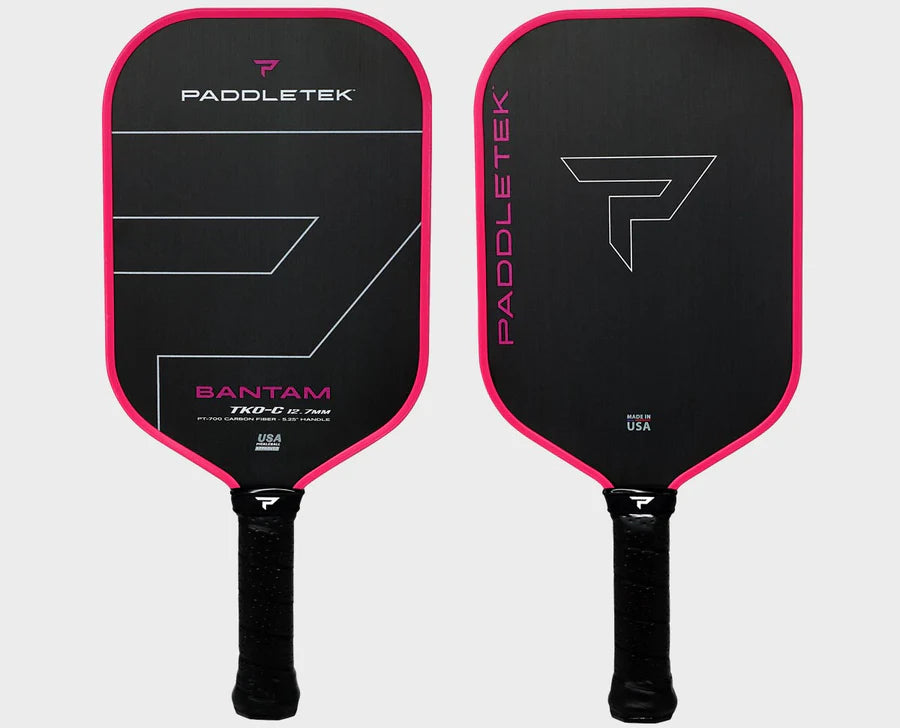 Pickleball racket Paddletek Bantam TKO-C Pink Limited Edition