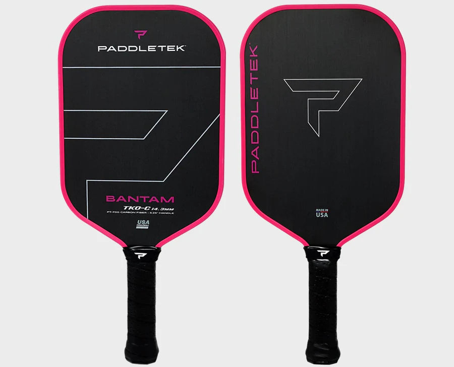 Pickleball racket Paddletek Bantam TKO-C Pink Limited Edition