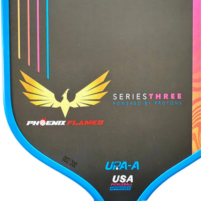 Proton Series Three Limited Edition Pickleball Racket - Phoenix Flames