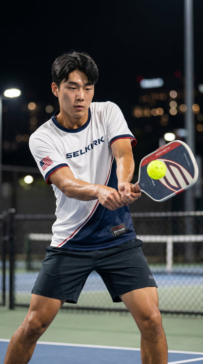 Selkirk The 1776 Capsule Performance T-Shirt White Edition Pickleball Jersey