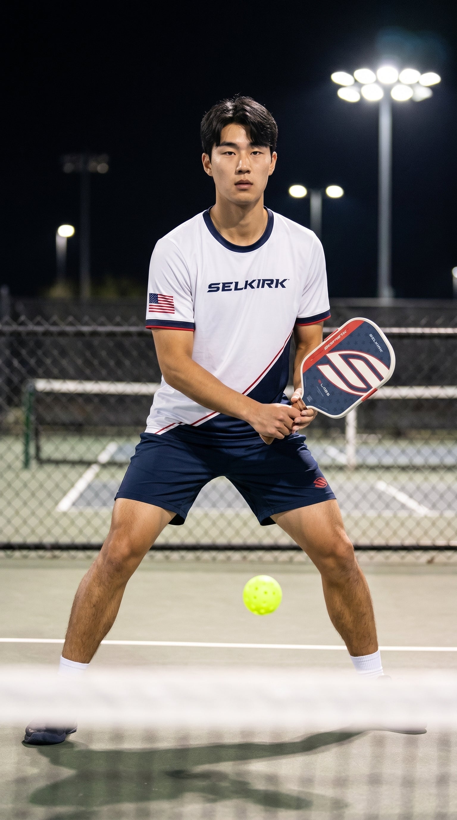 Selkirk The 1776 Capsule Performance T-Shirt White Edition Pickleball Jersey