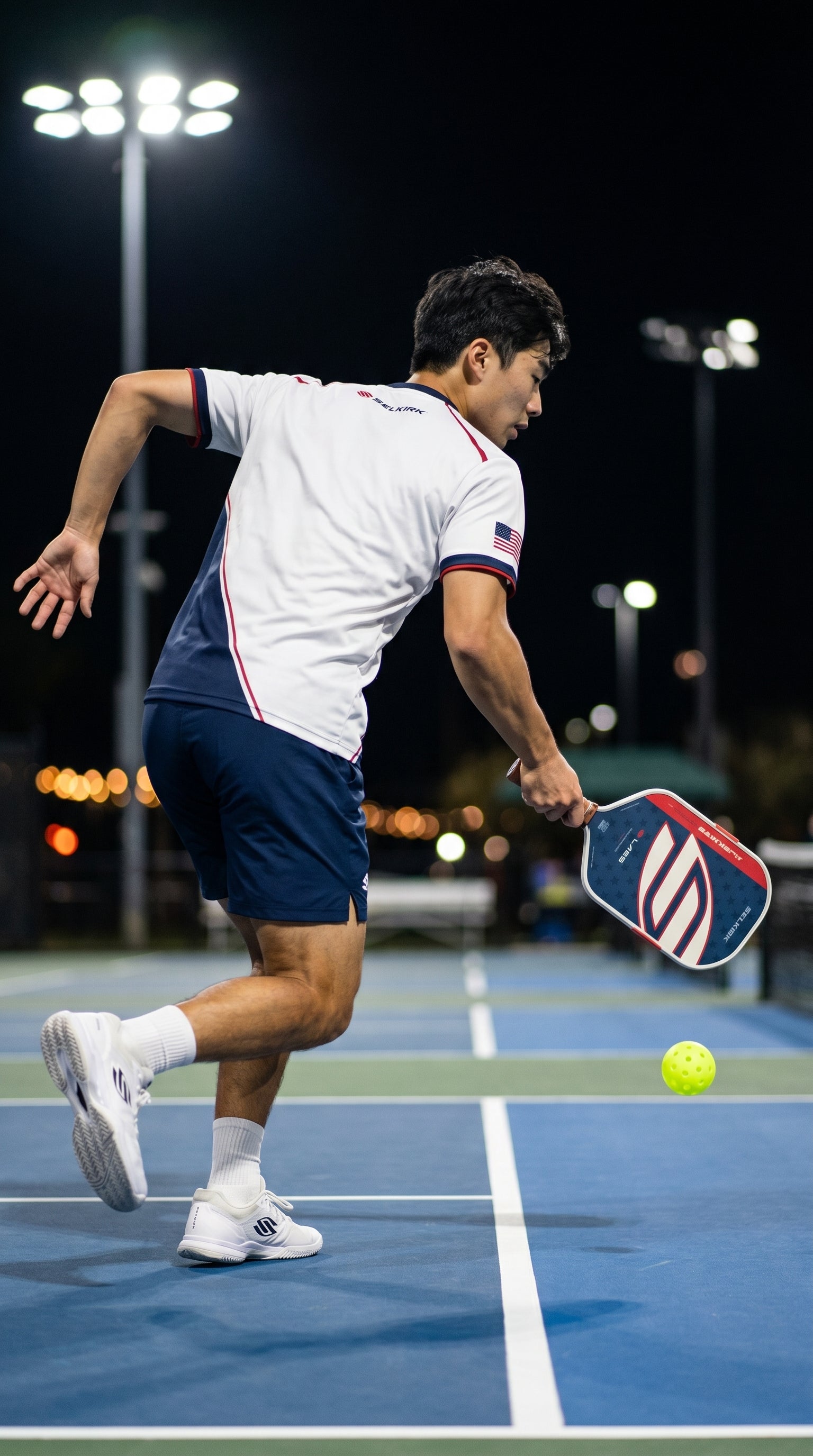 Selkirk The 1776 Capsule Performance T-Shirt White Edition Pickleball Jersey