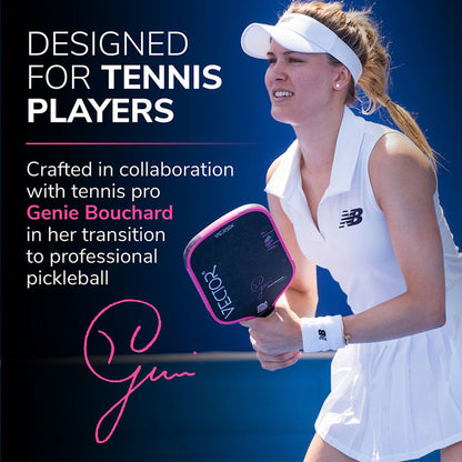 VERSIX® Vector XL Genie Bouchard Signature Pickleball Racket