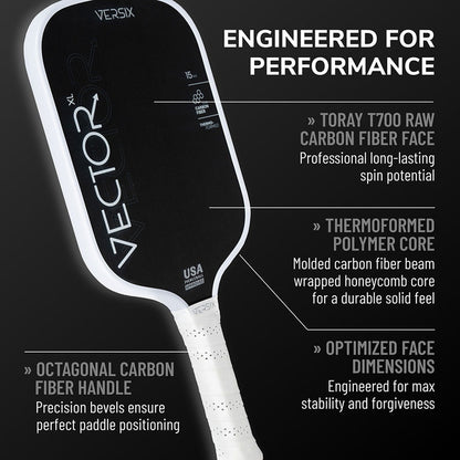 VERSIX® Vector XL Pickleball Racket