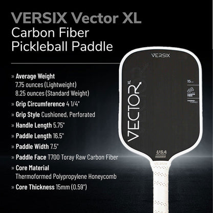 VERSIX® Vector XL Pickleball Racket