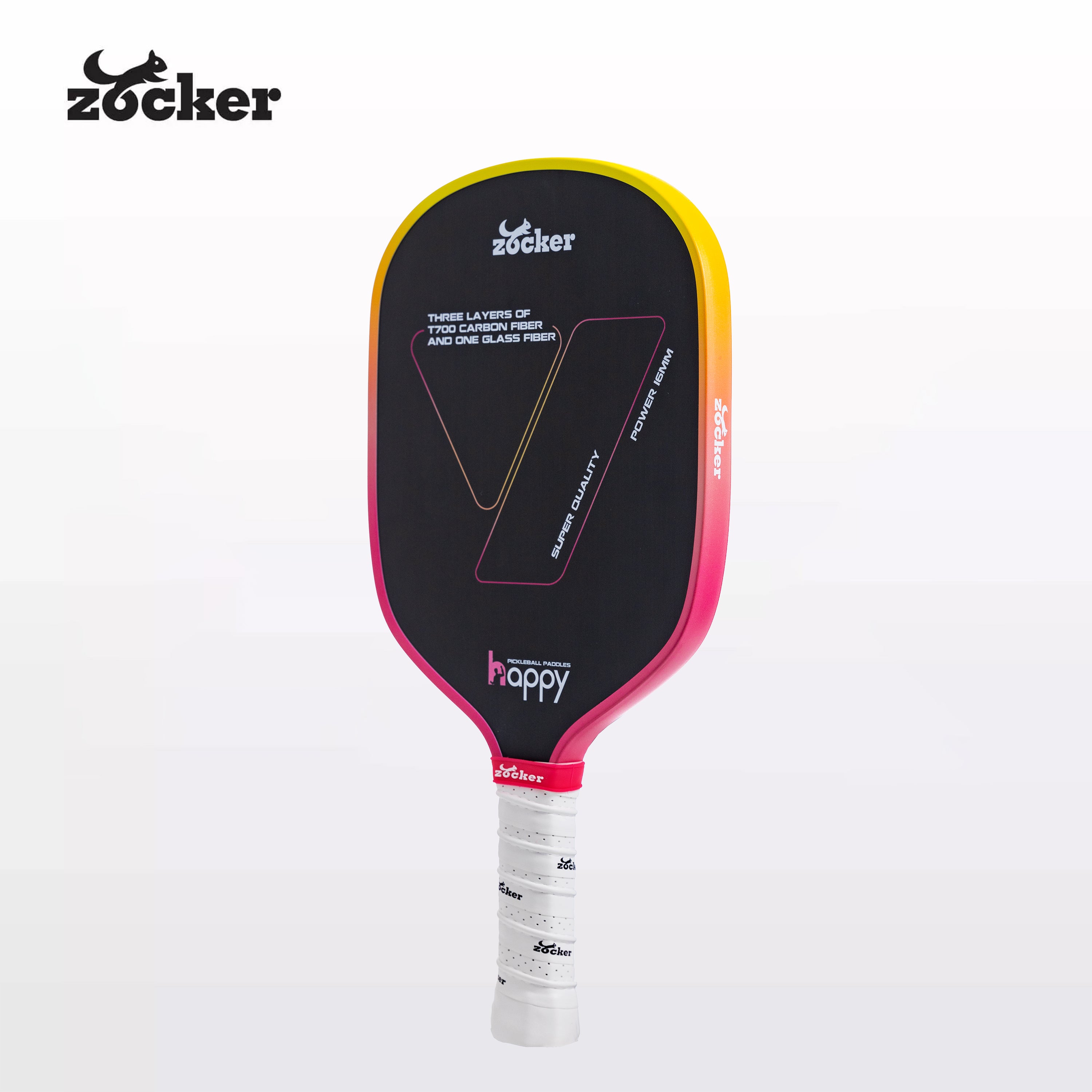 Zocker Happy Super Quality HP2 Pickleball Racket