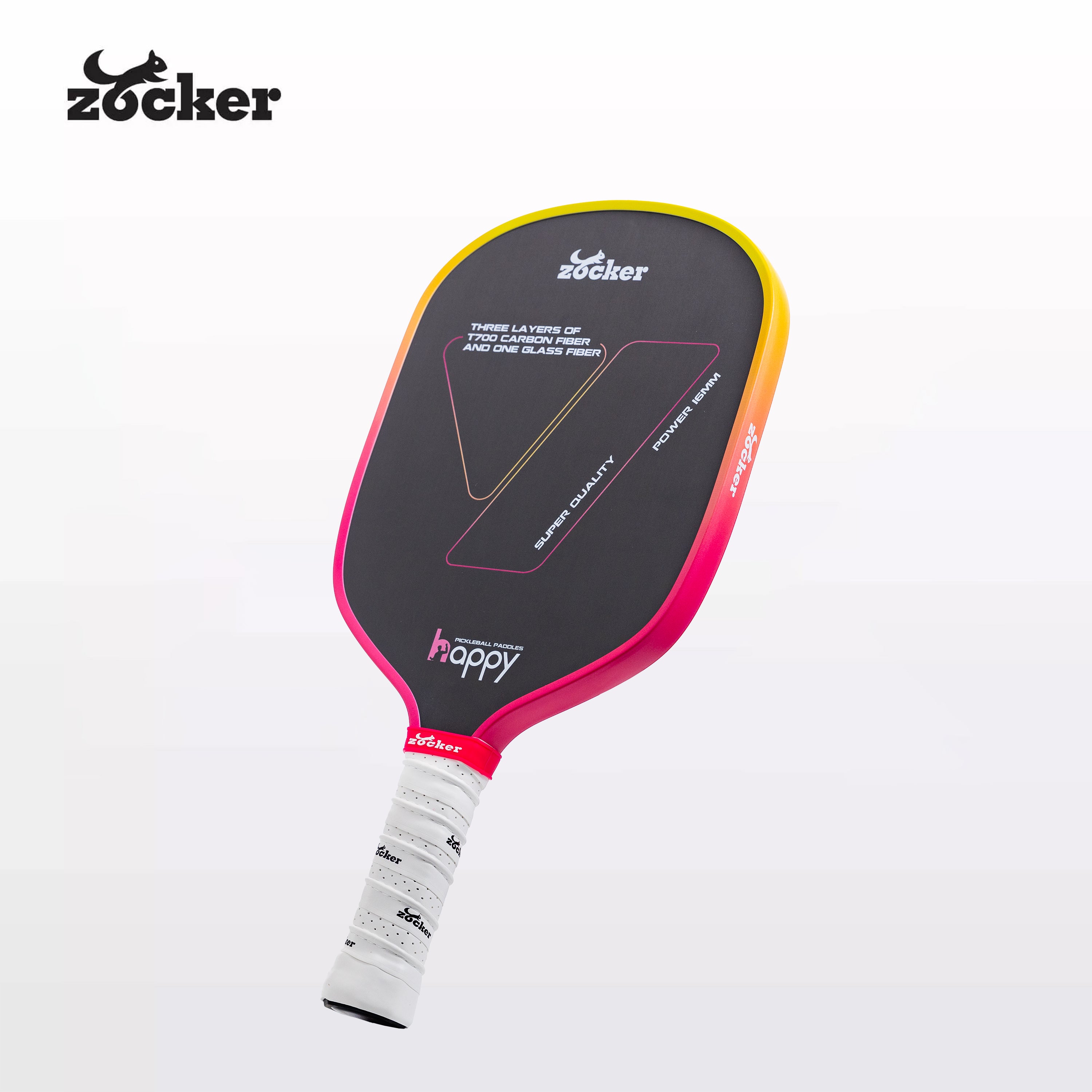 Zocker Happy Super Quality HP2 Pickleball Racket