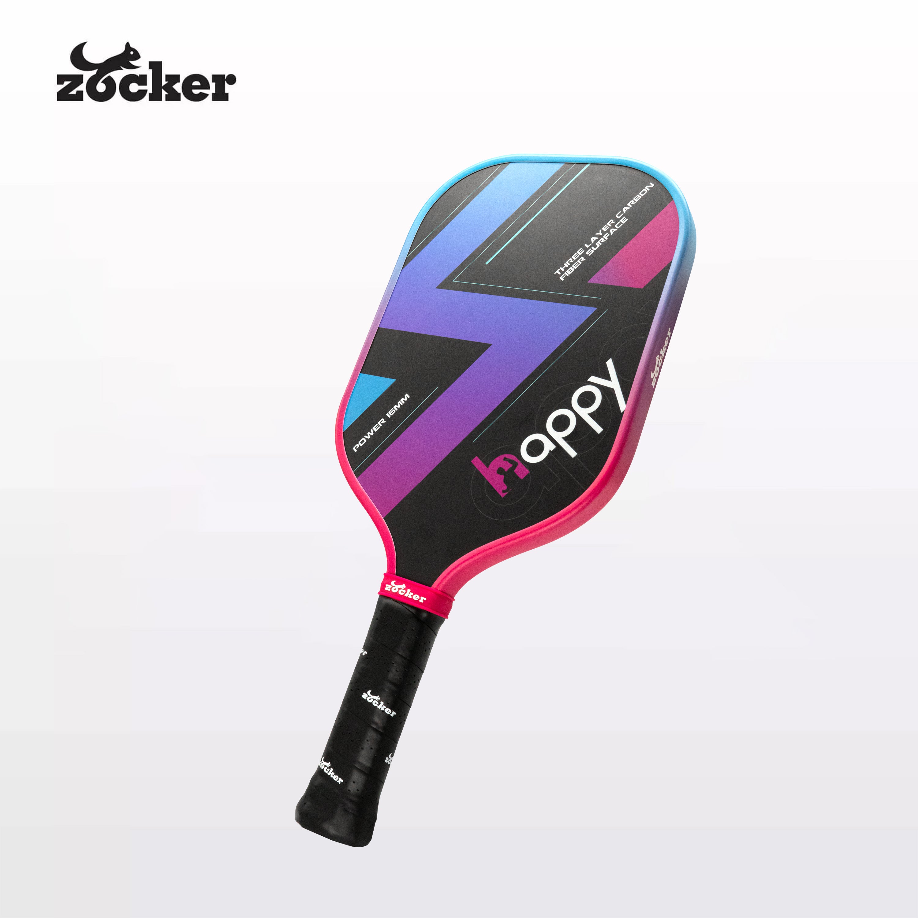 Pickleball racket Zocker Happy Thunder HP1