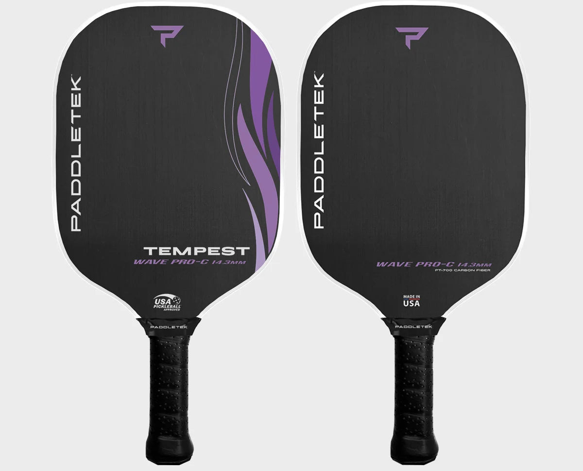 Pickleball racket Paddletek Tempest Wave Pro-C 14.3