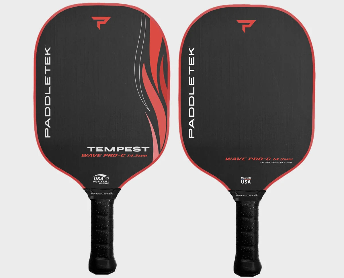 Pickleball racket Paddletek Tempest Wave Pro-C 14.3