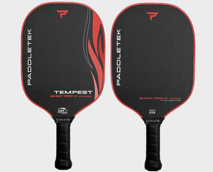 Pickleball racket Paddletek Tempest Wave Pro-C 14.3