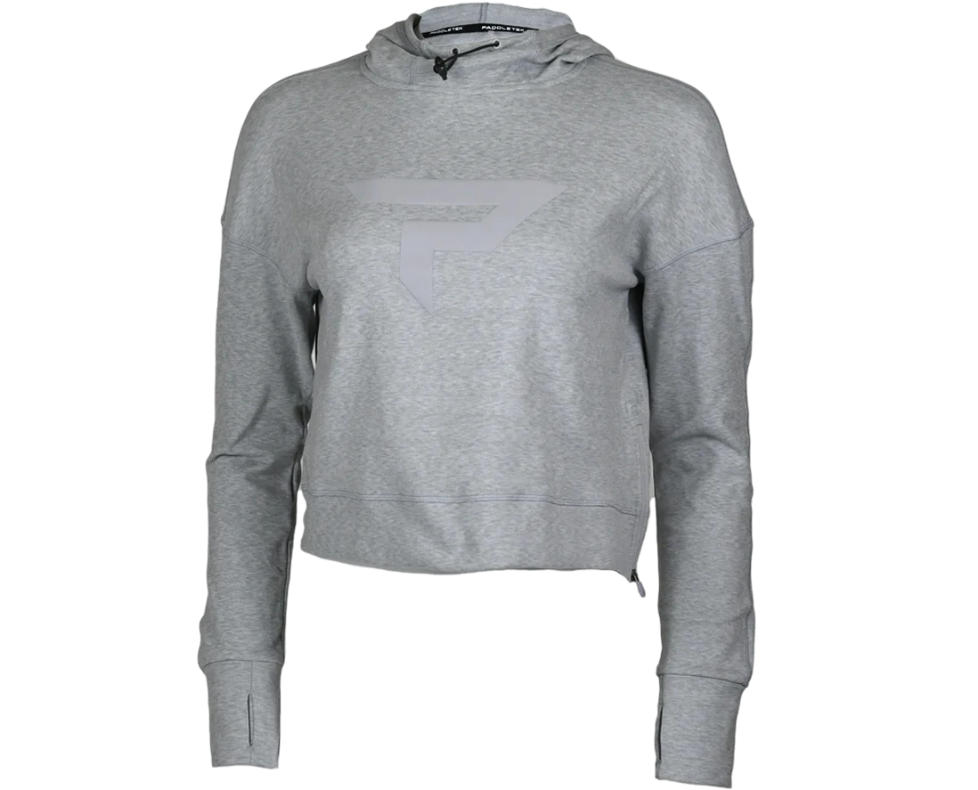 Paddletek Fleece Cropped Hoodie Pickleball Apparel (Women)